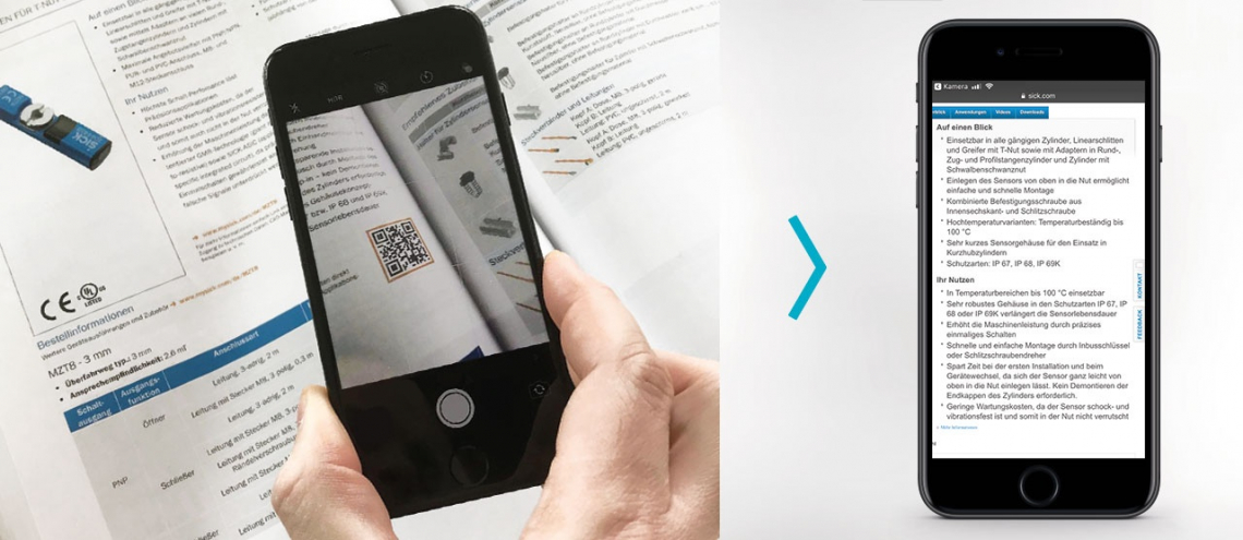 QR-CODE-Management bei der SICK AG
